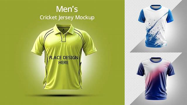 2198+ Cricket Jersey Mockup Psd PSD Free Download