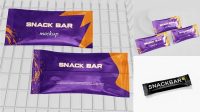 2199+ Snack Bar PSD Mockup Unique and Creative Free PSD File