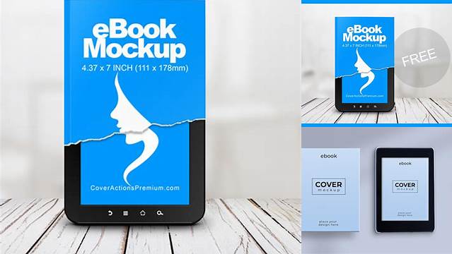 2201+ Ebook Mockups Fully Editable PSD Template