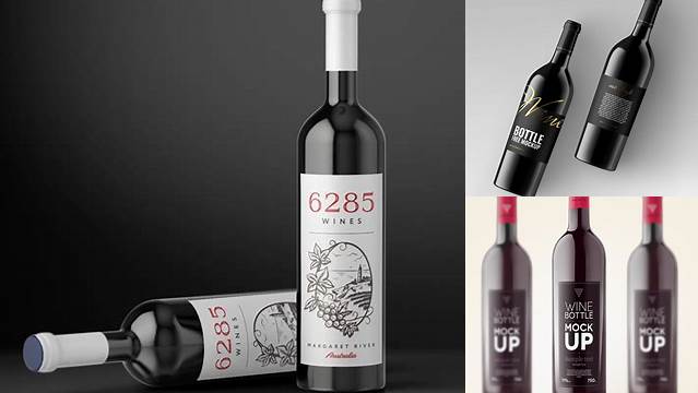 2204+ Wine Bottle Mockup Free Online Download Free