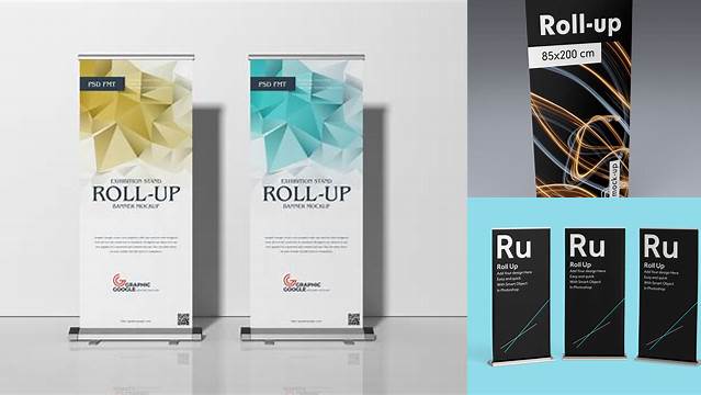 2207+ Standing Up Metallic Roll PSD Mockup Free Digital Resource for Designers