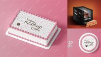 221+ Cake Mockup Stylish Free PSD