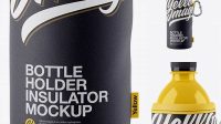 2210+ Bottle Holder Insulator PSD Mockup Creative Layered Mockup Freebie