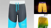 2224+ Basketball Shorts Mockup Psd Free Download Creative High-Resolution PSD Freebie