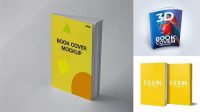 2225+ Two Softcover Books PSD Mockup Half Side View Stylish Free PSD