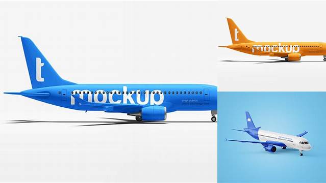 2229+ Airplane Mockup Psd Advanced Photoshop Design Free