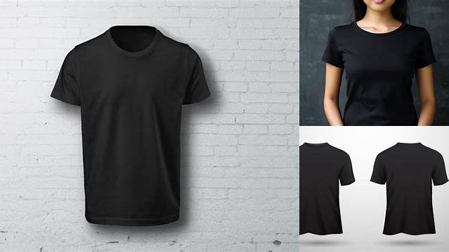 2229+ Black Shirt Mockup Free Elegant Photoshop Mockup