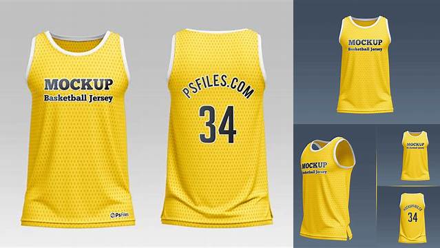 2230+ Jersey Basketball Mockup Psd PSD Free Download