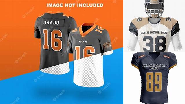 2233+ American Football Jersey Mockup Psd Digital Download