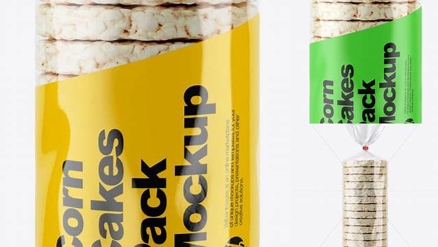 2236+ Corn Cakes Pack PSD Mockup Exclusive and Stylish Design PSD