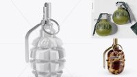 2237+ F1 Grenade PSD Mockup Exclusive Layered PSD Mockup