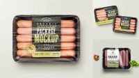 2247+ Sausage Packaging Mockup Free Download PSD Now