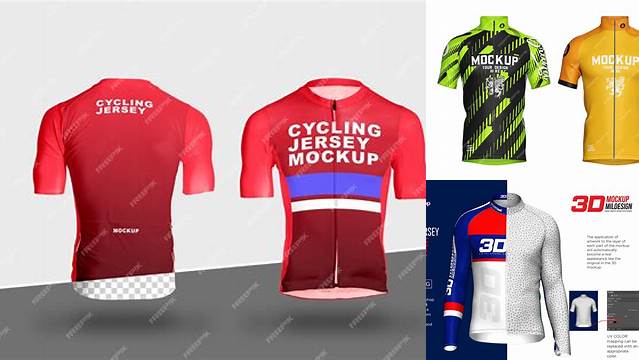 2249+ Cycling Jersey Mockup Free Download Free PSD