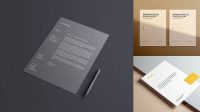 2249+ Letterhead Mockup Free Download Creative Design Resource