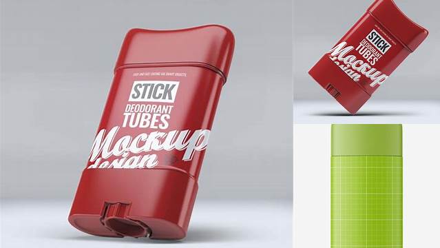 2250+ Frosted Plastic Deodorant Tube PSD Mockup PSD Free Download