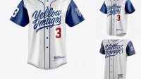 2254+ Free Baseball Jersey Mockup Smart PNG Image