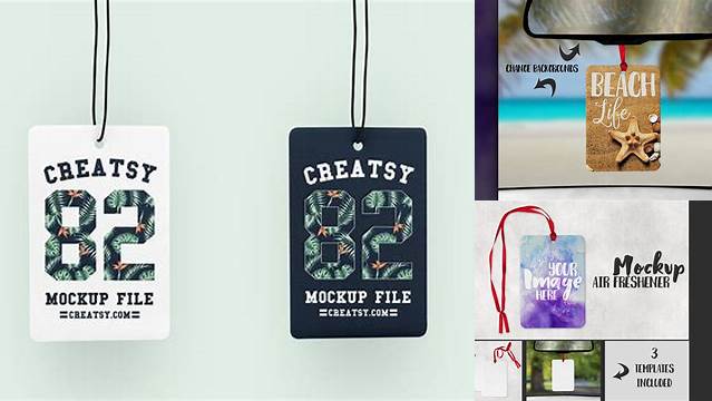 2258+ Car Freshener Mockup PSD for Creative Projects