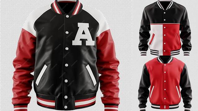 2259+ Mockup Jaket Varsity Versatile and Modern PSD Mockup