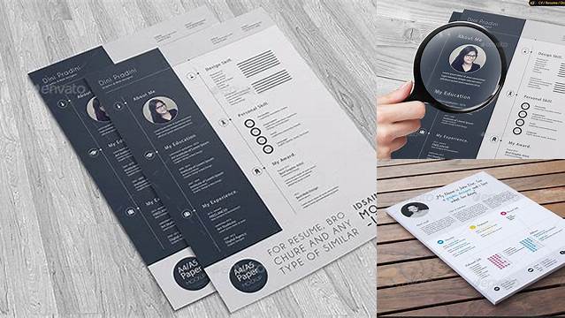 227+ Resume Mockup Free Download Editable Design File