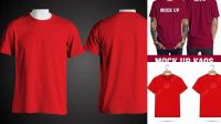 2270+ Mockup Kaos Merah Depan Belakang PSD Free Download