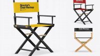 2273+ Glossy Director's Chair PSD Mockup Free Downloadable Graphic Resource