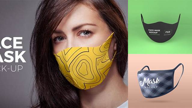 2273+ Matte Mask PSD Mockup Elegant Design Mockup PSD