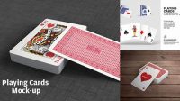 2277+ Two Playing Cards PSD Mockup Professional Graphic PSD Download