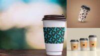 2280+ Cup Sleeve Mockup Free For Free Download