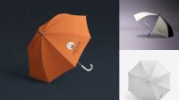 2281+ Open Umbrella PSD Mockup Top View Modern Photoshop Resource