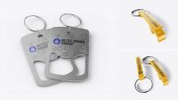 2282+ Bottle Opener With Metallic Handle PSD Mockup High-Resolution Graphic