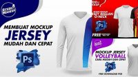 2285+ Mockup Jersey Png Include TIFF