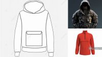 2286+ Cagoule Jacket Mockup Download Free