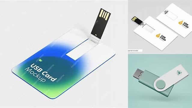 2288+ Usb Card Mockup Psd Best for Showcase