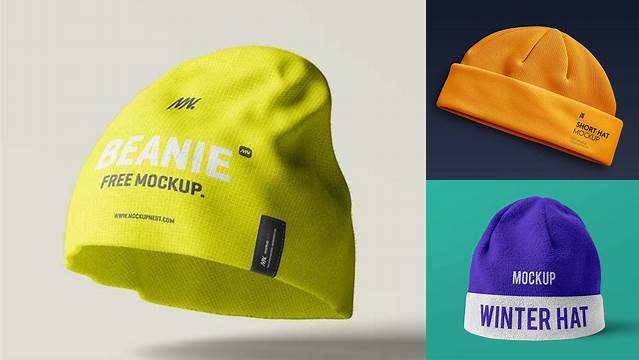 2289+ Free Beanie Mockup Free Mockup PSD