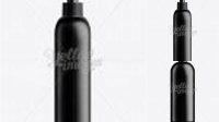 2292+ Black Plastic Cosmetic Bottle with Batcher 1000 ml Elegant Free Graphic Resource