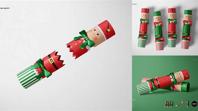 2294+ Christmas Cracker Mockup Download Free