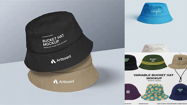 2301+ Bucket Hat Mockup Free Elegant Free Template