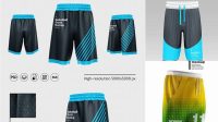 2313+ Basketball Shorts Mockup Psd PSD Download