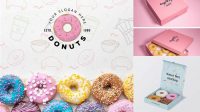 2334+ Donut Mockup Advanced Photoshop Design Free