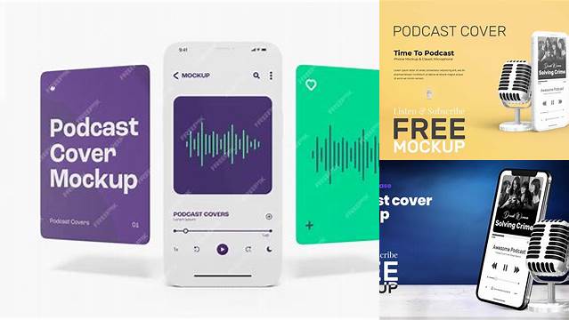 2335+ Apple Podcast Mockup Easy Editable