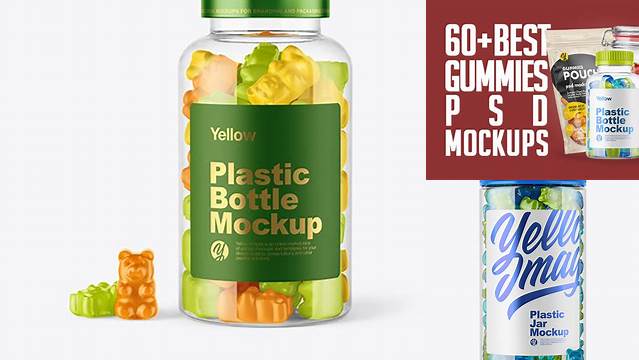 2337+ Gummies Mockup Include TIFF