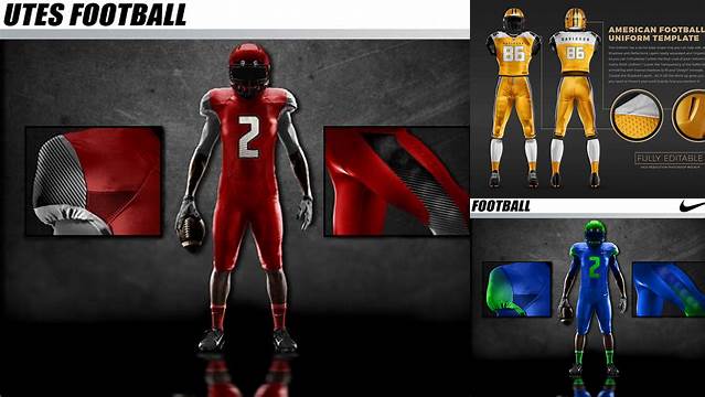 2338+ Football Uniform Mockup High-Resolution Graphic