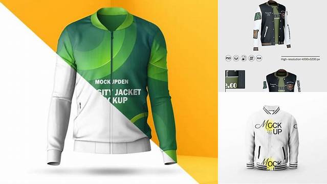 234+ Varsity Jacket Mockup Psd Free Download High-Quality Creative PSD