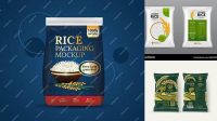 2340+ Rice Package Mockup Unique and Editable PSD