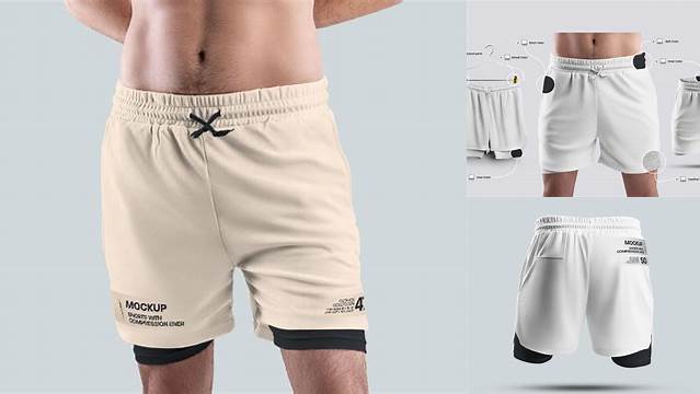 2346+ Men's Shorts Mockup Free Smart Layer PSD