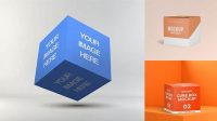 2347+ 3d Cube Mockup Psd Free High Resolution