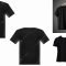 2349+ Mock Kaos Hitam Professional PSD Mockup