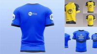 2352+ Soccer Jersey Mockup Psd Free PSD Download