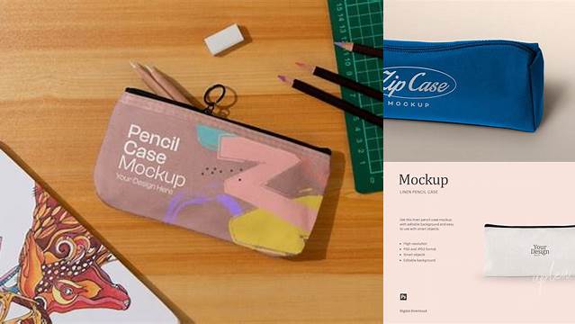 2353+ Pencil Case Mockup Free Download Modern PSD Templates