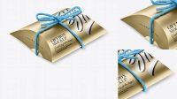 2355+ Metallic Gift Box with Thread Bow PSD Mockup Elegant and Versatile PSD Resource